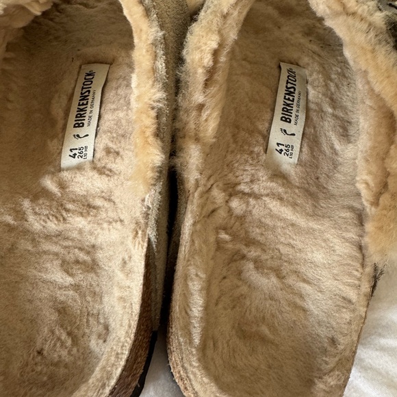Birkenstock Arizona Shearling women’s size 10 worn handful of times - Picture 5 of 7